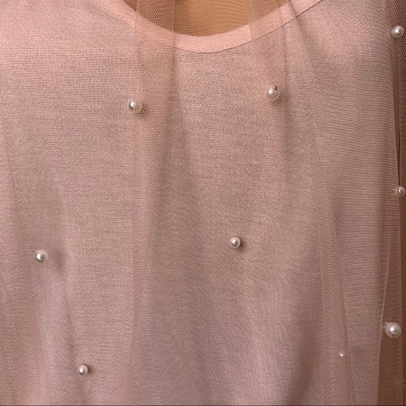 NWT I.N.C pink two layer shirt size L - Picture 5 of 5